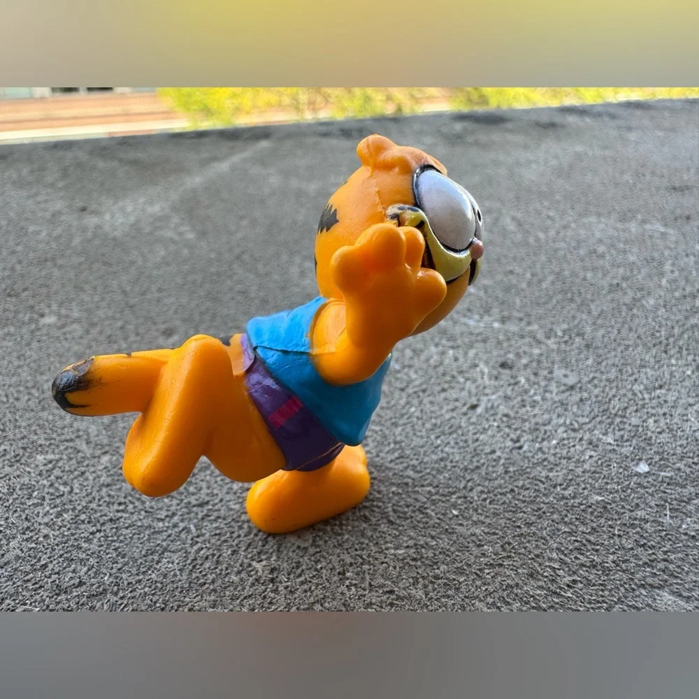 Vintage Garfield PVC United Feature Syndicate 1980s Figure - Picture 4 of 5